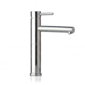 Straight Mixer Tap - Chrome-plated Brass