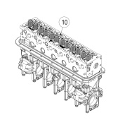 Steyr MZ60284-0 - Marine Cylinder Block Assembly Including Valves for Steyr Engine Applications