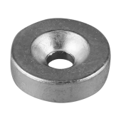 Tecnoseal 00824MG - Mercury Button Anode For Trim Tab Ø24 H.7