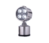 DHR Searchlight 181UCL11, DHR180 Round Base 12-32V 20W 600m Range At 1 Lux Remote Controlled