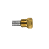 Tecnoseal 01452 - Isotherm Pencil Anode Ø8 L.30 Complete With Brass Plug Th. 1/2'' Gas Conico