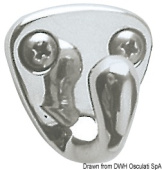 Osculati 38.301.10 - Compact Cast Hook (10 pcs)