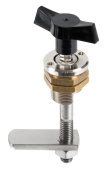 Osculati 38.310.01 - Chromed Brass Hollow Lock 15/38 mm