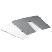 Plastimo 195136 - Transom Pad L450 X H360mm Tapered White