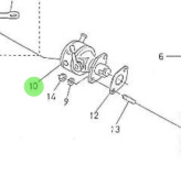 Nanni Diesel 970302082 - Glow Plug for 4.190HE Engines