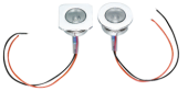 Allpa LED Courtesy Light, Chrome, 12v/0,24w, LED 1x 5ø, Ø31mm
