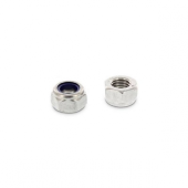 DIN 985 A4 Stainless Steel Self-Locking Hex Nuts with Nylon Insert
