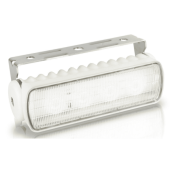 Hella Sea Hawk R LED 9-33V - Spreadlight, Warm White Light, White Housing