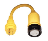 Marinco Pigtail Adapter 50A 125V Female Connector 30A 125V With Male Plug