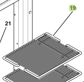 Isotherm SGC00466AA - Internal Grid for Cruise CR200 Fridge/Freezer