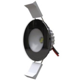 Lumishore 60-0486 - Spotlight Eclipse Downlight Dl55 Blue And White Light Black Case