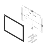 Simrad Dashboard Mounting Kit GO9/V9