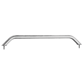 Allpa AISI 316 Stainless Steel Grab Rails Ø22 mm with Threaded Studs, 300–610 mm