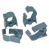 Hep2O Pipe Clamp with Hole Ø22 mm