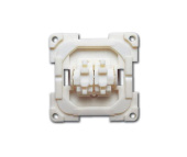 Inprojal Double Push Button 25mm/White