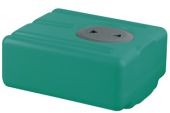 Allpa Polyethylene Drinking Water Tank, 52L, 750x390x200mm (H: +30mm Filler Kit)