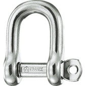 Plastimo 100719 - FORGED BOW SHACKLE ST. STEEL Ø8MM