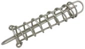 Allpa Stainless Steel Mooring Spring, Ø5mm, A=325mm, B=60mm