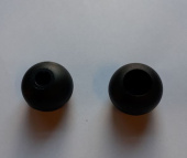 U-Rope Parrel Bead 24 mm Black
