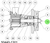 Jabsco 50447-0000 - Replacement Spare Part
