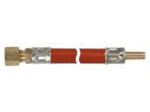 Talamex Gas Hose 8mm Compression x 8mm Hose Tail Smooth 400mm