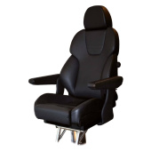 Recaro Helmsman's Seat Caspian Deluxe Leather Black
