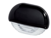 Hella Marine 2JA 998 560-111 - Step Lamp - White Light, Black Cap 9-33V