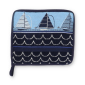 Bunzlau Castle Potholder Boat