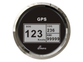 Wema 110607 - Silverline GPS Speedo Black Digital 85mm