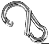 Osculati 09.590.10 - Carabiner Hook Asymmetric Opening AISI 316 100 mm