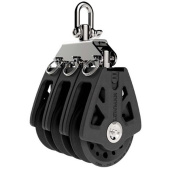 Lewmar 29929003BK - Synchro Block Triple 90mm