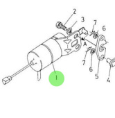 Nanni Diesel 970307362 - Engine Stop Solenoid for N4 and HE Series Engines
