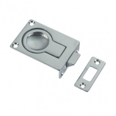 Foresti & Suardi Lift Ring Flush Mounted with Lock Chrome