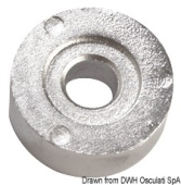 Osculati 43.260.00 - Zinc Rring Anode Ø 24 x 7 mm