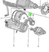 Nanni Diesel 970303992 - Starter Gear for HE and TDI Engines