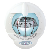 Plastimo 64424 - White Compass Contest 101, White Conical Card, Zone ABC (Worldwide), Base Ø150mm