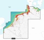 Navionics Vision+ NVEU0076R - Belgium, Netherlands, Luxembourg and Germany (West)