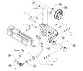 Vetus 21-20766 - Air Intake Adapter M4