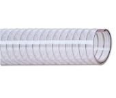 Hollex Transparent PVC Hose With Steel Inlay 20x27mm – 20 Meter Roll