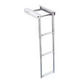 Trem Stainless Steel Ladder With 4 Steps - Telescopic