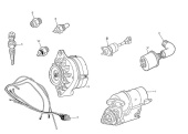 Nanni Diesel 970310875 - WIRING,ENG. for 4.330TDI