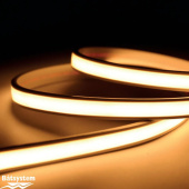 Båtsystem 9545-3900-12 - Midi Sleeve Frontlight Natural White 3900K, 12V, 5m Roll