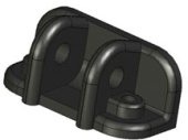 Bennett A1113 - Lower Hinge For Trim Tabs And Actuators