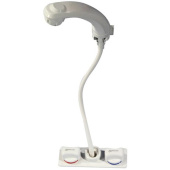 Whale RT2500 - Elegance Faucet/Shower Mixer White with Bracket