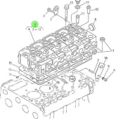 Nanni Diesel 970301936 - Complete Cylinder Head for 4.190HE Engines