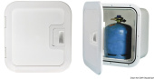 Osculati 50.253.00 - Plastic Locker Suitable for Housing Gas Bottles (Includes Built-in Vent)