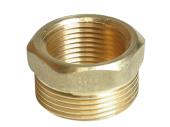Brass Reducing Ring 3/8" x 3/4" – Female/Male