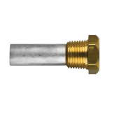 Tecnoseal TEC-SD9 - Sen-Dure Pencil Anode Ø 9,5 L. 51 Complete With Brass Plug Th. 1/8'' NPT