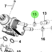 Bukh 14720-25006B - Retaining Clip for R210J and S270J Engine Assemblies