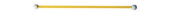 U-Rope Sail Binder 40 cm Yellow Elastic - 25 meters